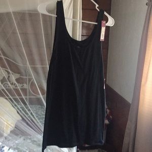 New with tags black tank top.